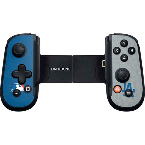 MLB Los Angeles Dodgers Split Backbone One for iPhone Game Controller Skin